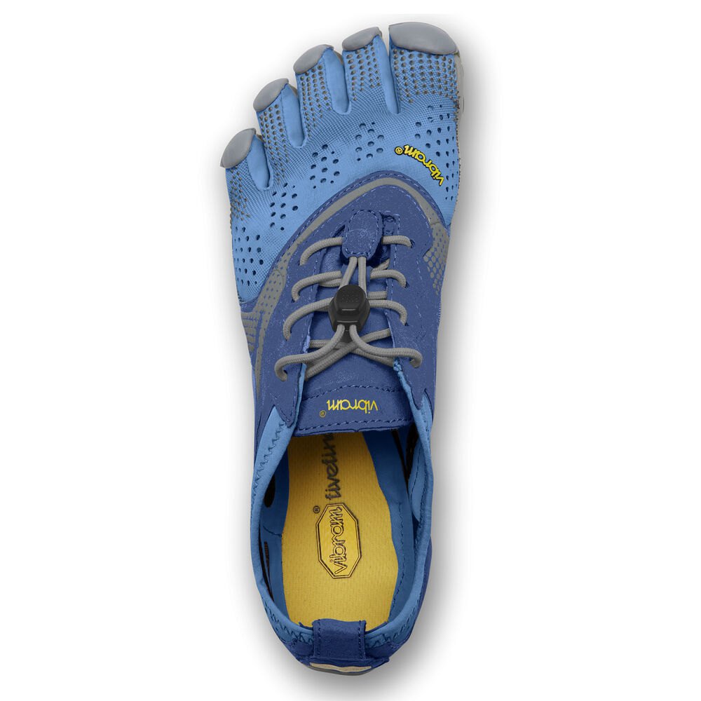 Vibram Five Fingers Womens Hiking Shoes - Blue - V-Run - 76948-CHOR